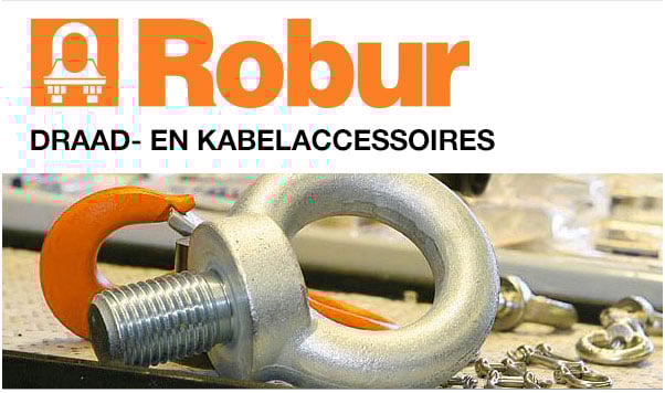 robur staaldraad en ogen