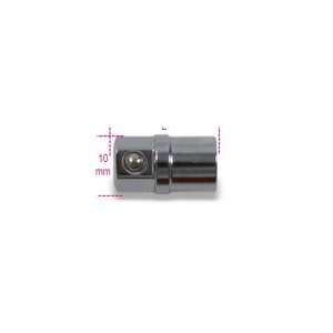 Adattatore portainserti da 1/4" per chiavi a cricchetto da 10 mm cromato