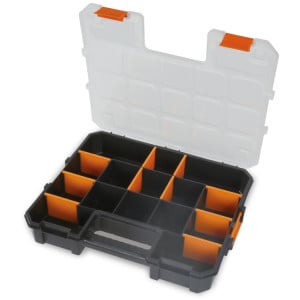 Valigia organizer SMALL 15 scomparti con 10 divisori estraibili