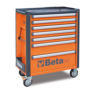 Cassettiera mobile C37 con 7 cassetti  + assortimento 181 utensili
