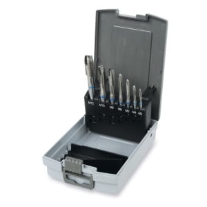 Assortimento di 7 maschi a macchina 428FP in acciaio HSS