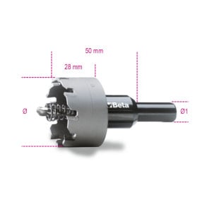 Frese a tazza con inserti in metallo duro