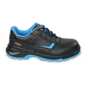 Scarpe basse in pelle liscia idrorepellente