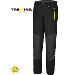 Pantaloni "work trekking light" in tessuto elasticizzato