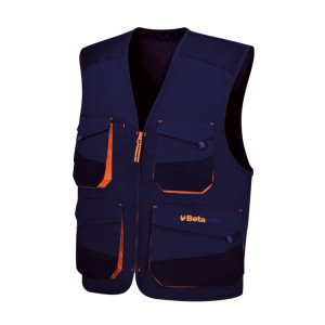 Gilet da lavoro Beta Easy leggero, blu