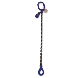 Pendente di sollevamento, gancio Self-Locking, accorciatore, catena 1 braccio, G10