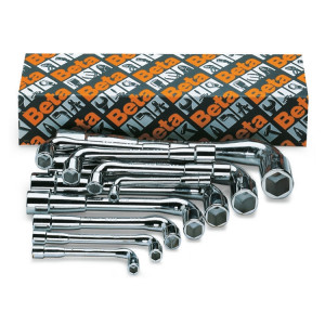 EMAGEREN Set Chiavi a Tubo 10 Pezzi Chiave a Tubo Metriche Chiave Esagonale  a Tubo Chiave a Tubo per Rubinetti 6/7 mm, 8/9 mm, 10/11 mm, 12/13 mm