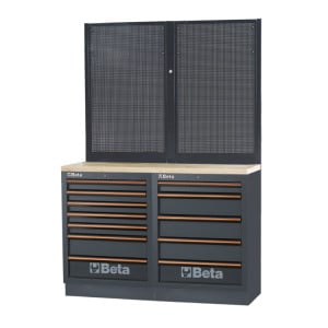 Combinazione banchi arredo officina C45PRO 2.0