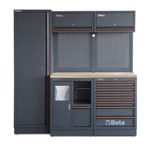 Combinazione arredo officina C45PRO