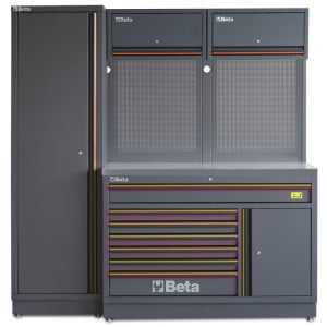 Combinazione arredo officina C45PRO 2.0