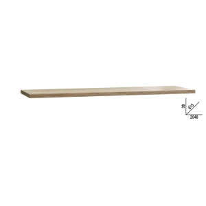 Piano di lavoro C45PRO 2.0 in legno multistrato 2040x615 mm