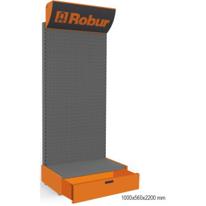 Parete espositiva vuota Robur