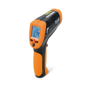 Termometro digitale ad infrarossi  con doppio puntamento laser