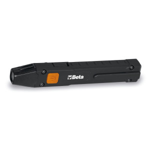 Torcia a LED per ispezioni con ricarica wireless.