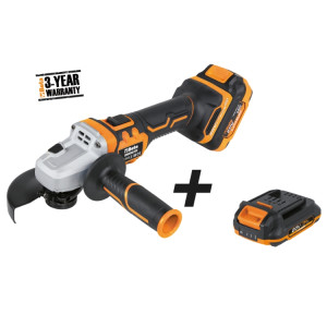 Kit 20V smerigliatrice angolare + batteria 2Ah