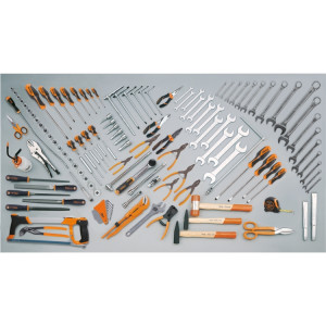 Assortimento di 133 utensili per impiego universale