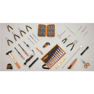 Assortimento di 57 utensili per elettronica