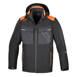 Giacca impermeabile 3 in 1, composta da giacca esterna e gilet removibile