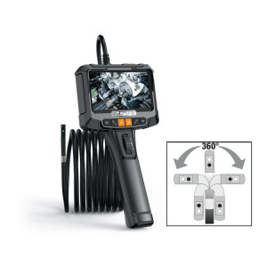 Videoscopio elettronico con sonda flessibile ed orientabile
