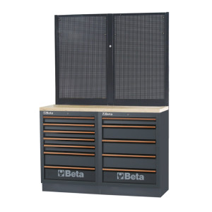 Combinazione banchi arredo officina C45PRO 2.0