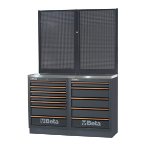 Combinazione banchi arredo officina C45PRO 2.0