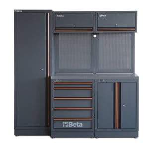 Combinazione arredo officina C45PRO 2.0