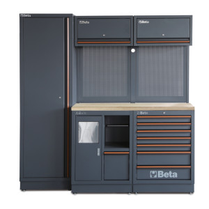 Combinazione arredo officina C45PRO