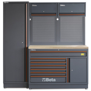 Combinazione arredo officina C45PRO 2.0