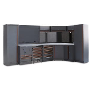 Combinazione arredo officina C45PRO 2.0