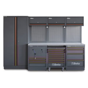 Combinazione arredo officina C45PRO 2.0