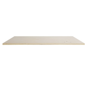 Piano di lavoro in legno multistrato 1.600x750 mm, per banchi componibili C58BC