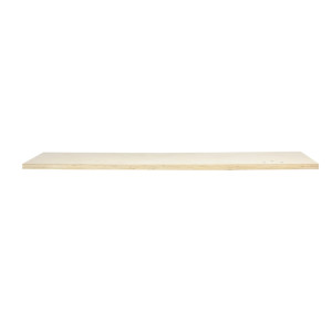 Piano di lavoro in legno multistrato 2.100x750mm, per banchi componibili C58BC
