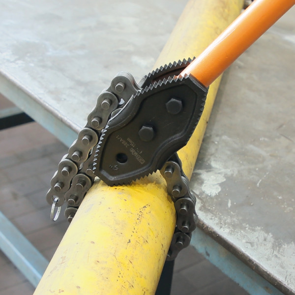 Giratubi A Catena 300mm - Per Tubi In Spazi Ristretti, Ganasce Forgiate