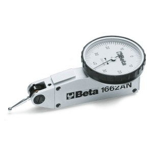 Czujnik zegarowy z ruchomym trzpieniem pomiarowym, dokładność odczytu 0.01 mm