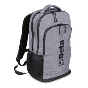 Plecak z wieloma kieszeniami, pojemny i praktyczny, idealny do użytku zarówno w pracy jak i w czasie wolnym.