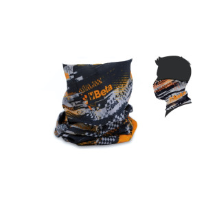 Gola multi usos, 100% microfibra de poliéster, sem costuras