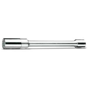 Chaves de caixa para velas quadra de 1/2”,  extremidades hexagonal, série longa
