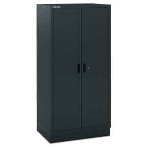 Armário para ferramentas em chapa, com duas portas, para combinar com mobiliário de oficina, RSC50 2.0