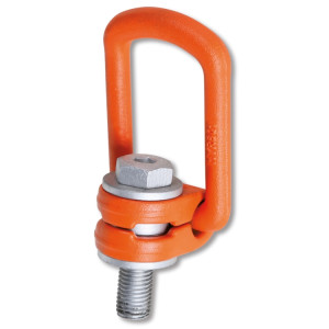 Argolas de elevação com suporte, liga de aço de elevada resistência