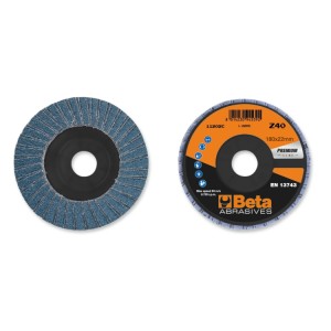 шлифовальные диски, циркониевый абразив, пластмассовая диск-подошва, двустороннее исполнение