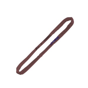 стропы круглопрядные кольцевые, коричневые 6т из высокопрочного ролиэстера (PES)