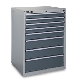 Шкаф инструментальный с выдвижными ящиками (8 шт.) промышленного назначения