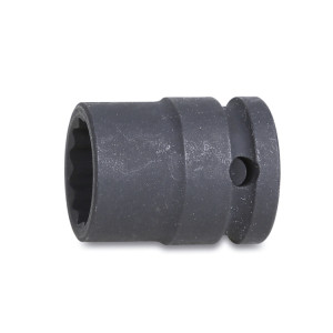 Soquetes de impacto estriado, quadra de 1/2" , fosfatado