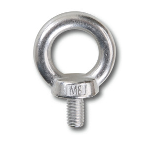 Argola macho inox, AISI 316