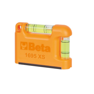 Nível magnético de bolso com base em forma de V feitos a partir de alumínio perfilado 2 frascos inquebráveis precisão: 1mm/m