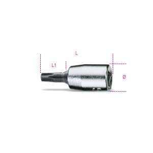 Soquete perfil Torx(R) 1/4"