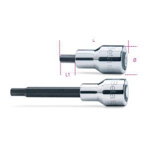 Soquete macho hexagonal 1/2"