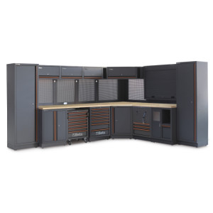 Combinação de mobiliário modular para oficina C45PRO 2.0