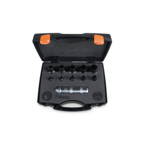 Assortment of 10 punches, 3 to 20 mm, and 1 accessory