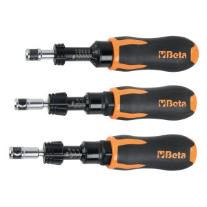 Slip torque screwdriver, for right-hand tightening